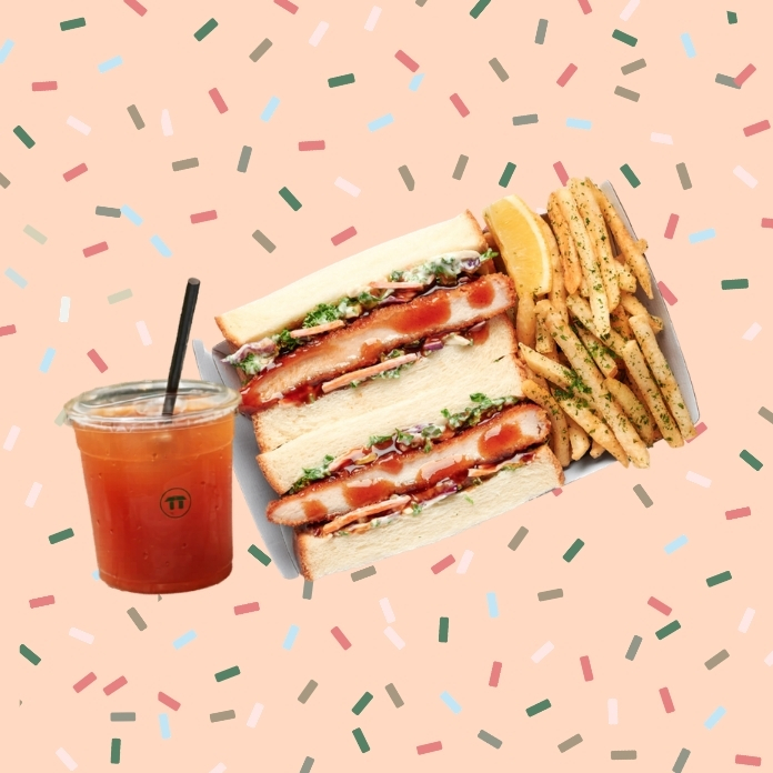 Chicken Katsu Sando Set Promotion